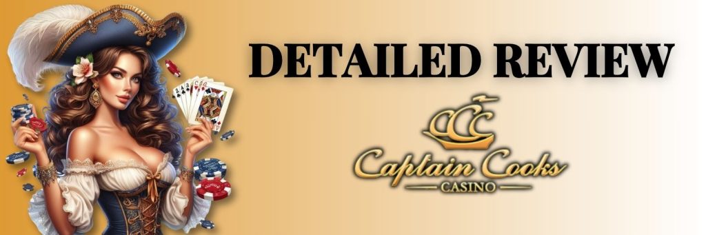 Detailed review Captain Cooks Casino
